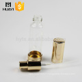 luxury aluminium cap 30ml glass tube perfume bottle